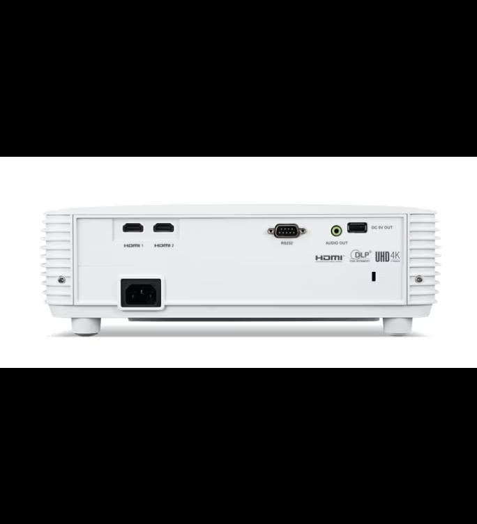 Videoproiector Acer H6815GTV, 4K UHD 3840*2160, 4.000 lumeni, 16:9/ 4:3, 10.000:1, dimensiune maxima imagine 300'', distanta maxima de proiectie 10m, boxa 3W, lampa 5.000/ 20.000 ore extremeeco, 29-30 dB, 2.88 kg, 2* HDMI, PC audio out, DC Out (5V/1.5A, USB Type A), RS232, cablu HDMI inclus, capac — miniatură