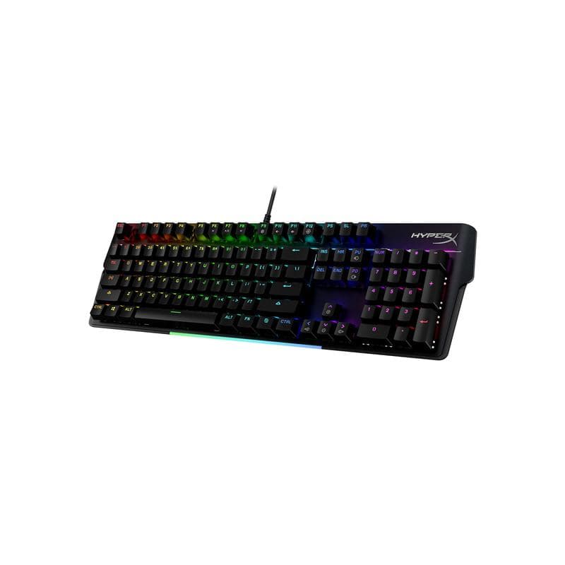 Tastatura Mecanica Gaming HyperX MKW100 Red Gaming Keyboard, RGB, USB, negru — miniatură