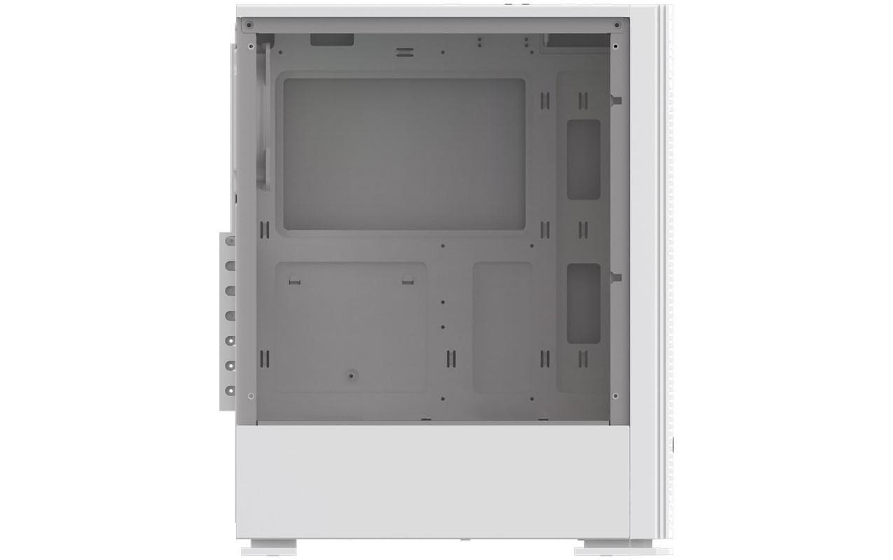 Carcasa AQIRYS Gacrux, RGB, Mid Tower, White — miniatură