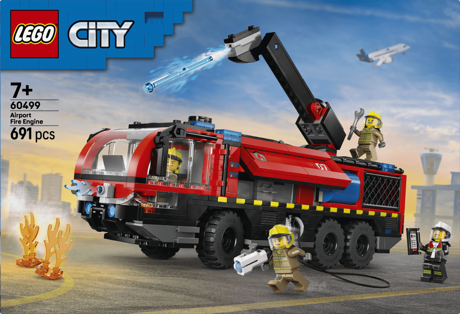 AUTOSPECIALA DE POMPIERI LA AEROPORT LEGO60499 — miniatură