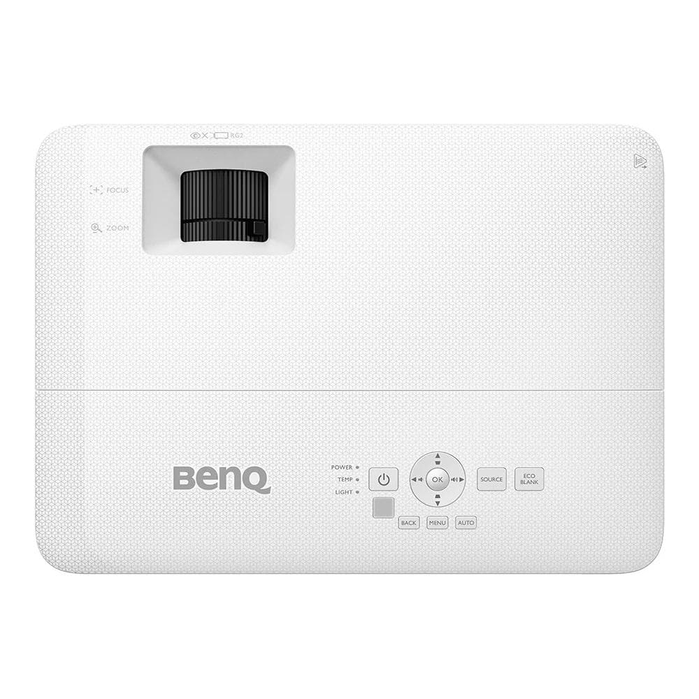Proiector BenQ TH685P, FHD 1920* 1080, up to WUXGA 1920* 1200, 3.500 lumeni, 16:9, 10.000:1, lampa 4.000 ore/ 15.000 ore Ecomode, zoom 1.3x, 2* HDMI, USB Type A, RS232, boxa 5W, audio in/ out, telecomanda cu baterii incluse, greutate 2.8 kg, culoare alb — miniatură