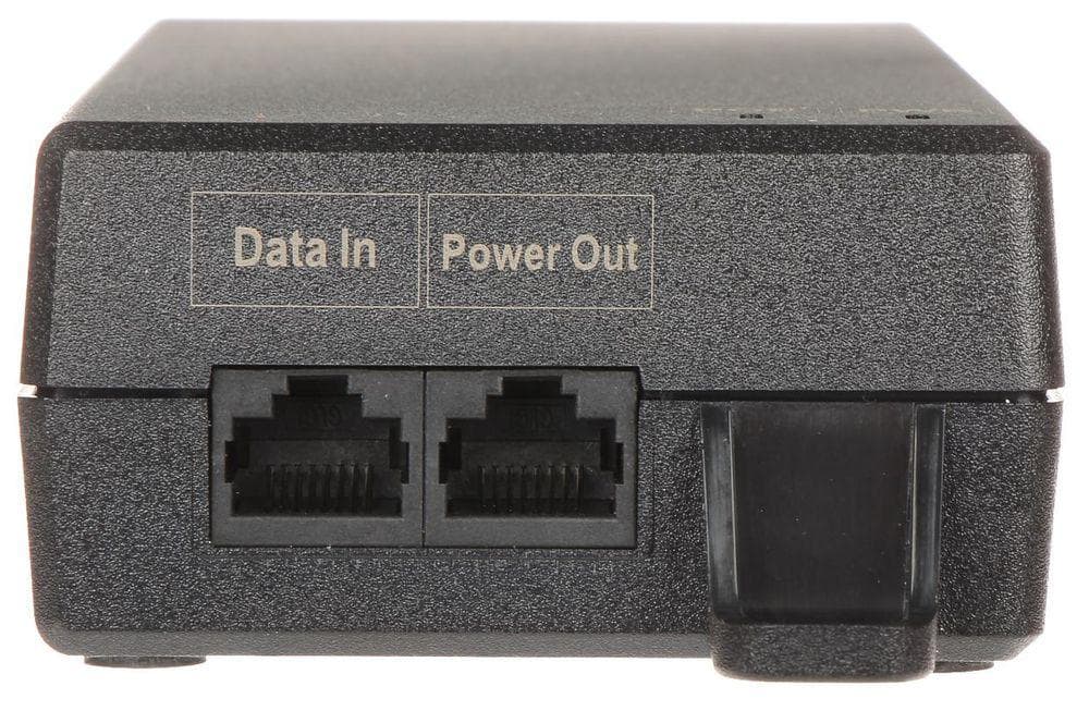 DAHUA 10/100/1000 POE INJECTOR TAM01GT01GT-75, buget 75W, 2 x RJ45 10/100/1000 Mbps (1x RJ45 intrare, 1X RJ45 iesire), Tensiune intrare: 100 ... 240 V AC, Tensiune iesire: 53 V DC, Curent maxim de descarcare: 1.42 A — miniatură