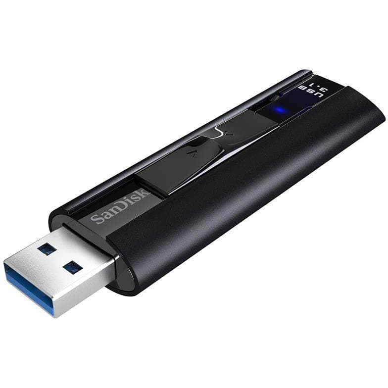Memorie USB SanDisk Extreme Pro 128 GB, USB 3.1, Negru — miniatură