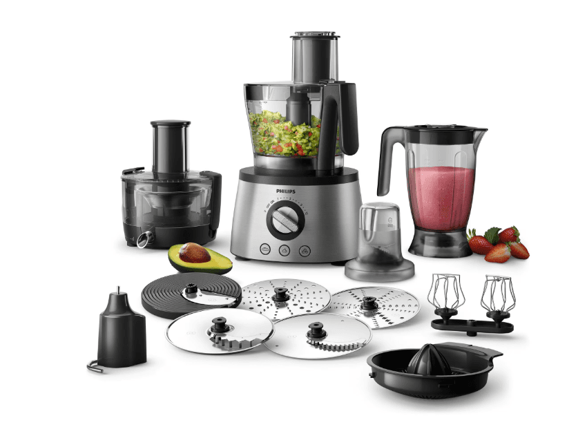HR7778/00 FOOD PROCESSOR INK BLACK / MET — miniatură
