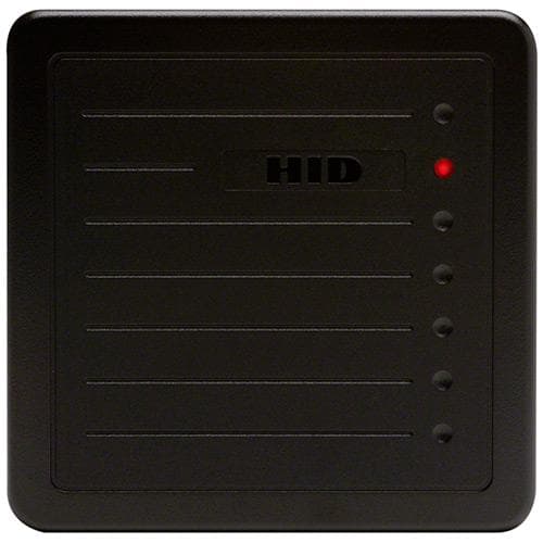 MaxiPro reader - Charcoal Grey. Read range up to 22". Power: 24v DC