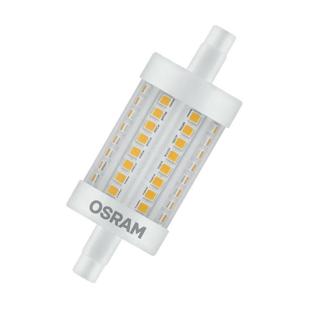 Bec LED Osram LINE, R7s, 6.5W (60W), 806 lm, lumina calda (2700K), 78mm,Ø29mm — miniatură
