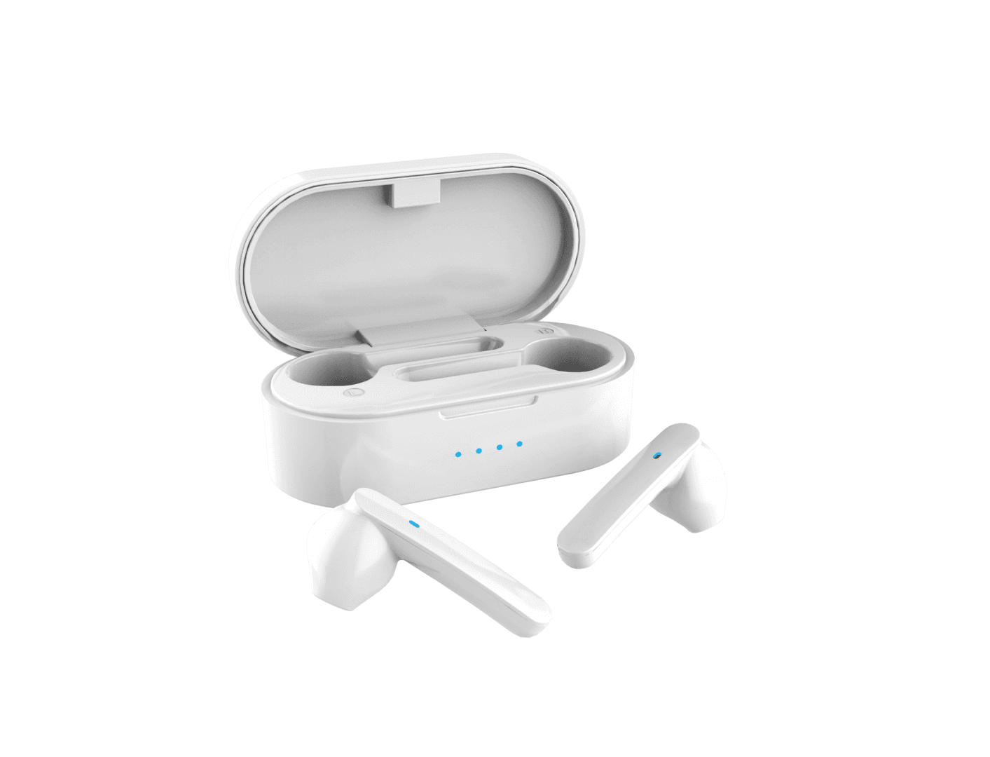 Casti Head-band AKAI BTE-J10W, Wireless, Alb — miniatură