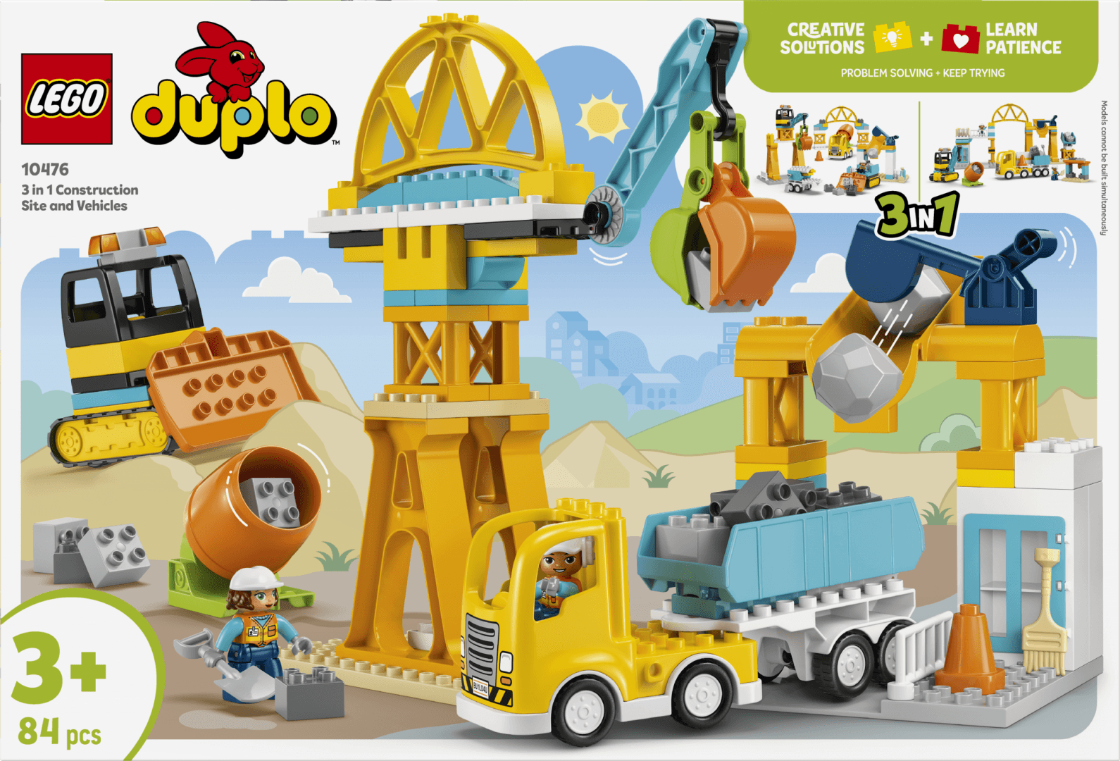 SANTIER SI VEHICULE DE CONSTRUCTII LEGO10476 — miniatură
