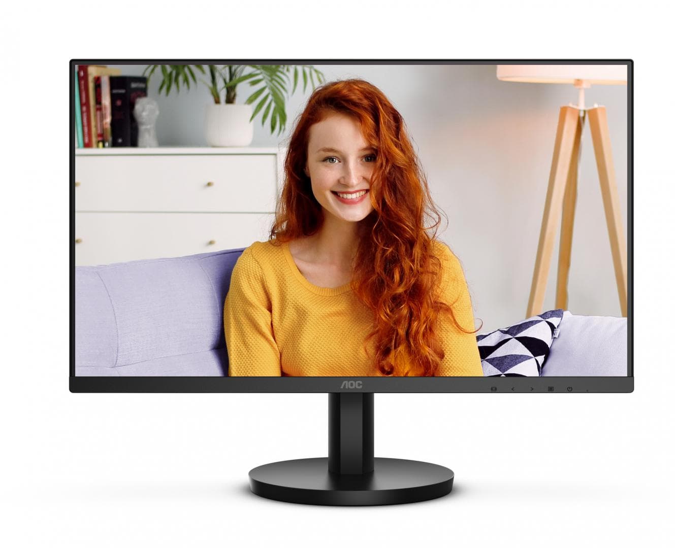 Monitor Consumer AOC 24B3HMA2, 23.8", 1920 x 1080 pixeli, Black — miniatură