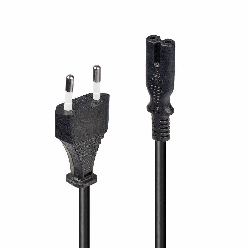 Cablu alimentare Lindy Euro C8 - IEC C7, 5m, negru Description Connector A: Euro Mains Plug Connector B: IEC C7 Cable type: H03-VV-H2F 2 x 0.75mm² Colour: Black https://www.lindy-international.com/Mains-Cable-with-Euro-Connector- 5m.htm?websale8=ld0101.ld021102&pi=30423&ci=80