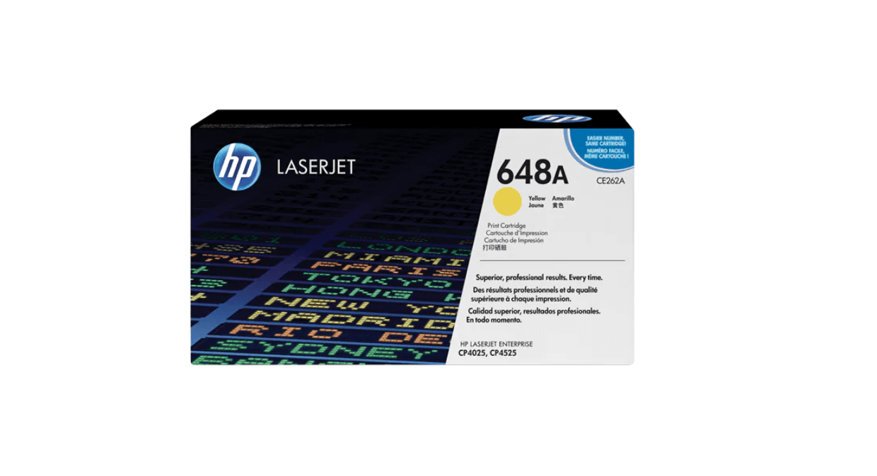 Toner HP 648A, Yellow