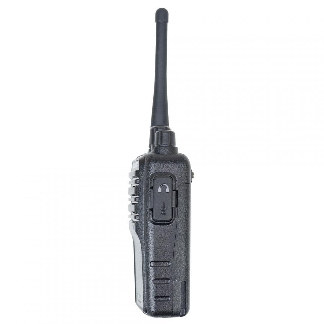 Statie radio portabila profesionala PNI PMR R15 0.5W, ASQ, TOT, monitor, programabila, acumulator 1200mAh, Distanta de lucru: Urban: 2km, Camp deschis: 5km, munte: 10km, Frecventa:446Mhz, Putere de emisie: 0,5 W PMR, Acumulator Li-Ion 7,4V (1200 mAh), Greutate: 189gr, Dimensiuni: 55 X 33 X 95 mm — miniatură