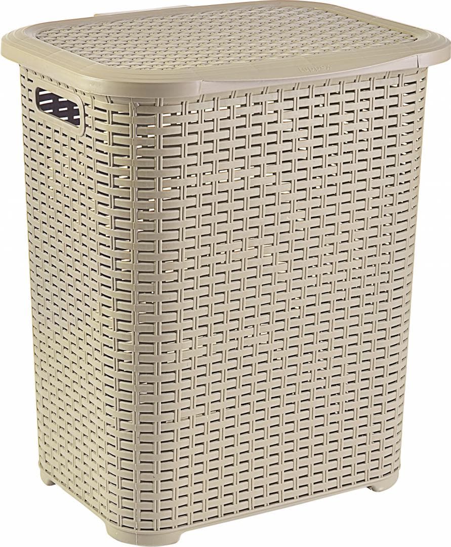 COS DE RUFE PLASTIC TIP RATTAN 45 L BEJ, 34,5x41x46 CM, HEINNER  CARE