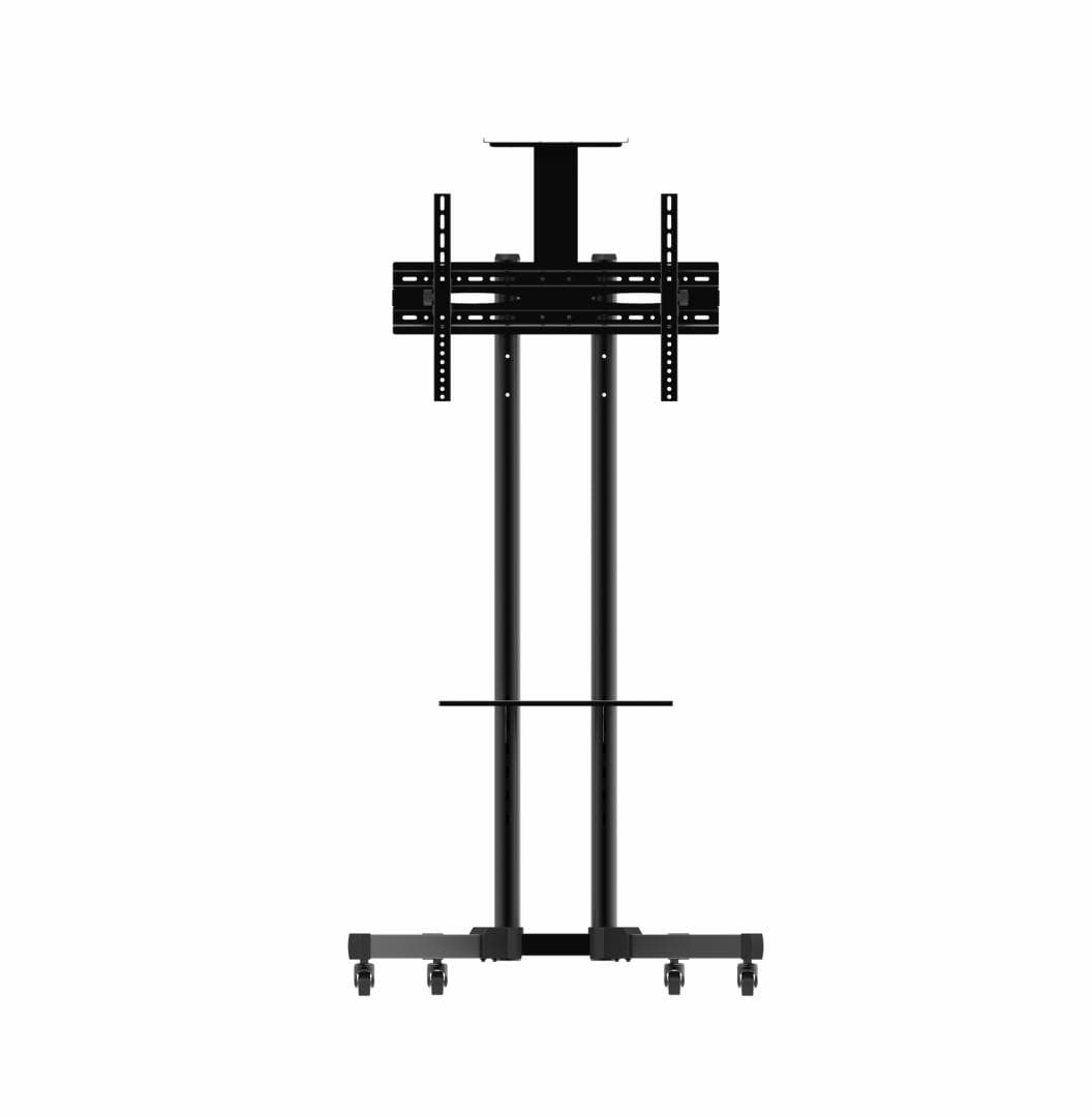 Stand TV Mobil Serioux TV109, Reglabil, 32-70'', VESA 600x400mm, suporta pana la 50kg, negru — miniatură