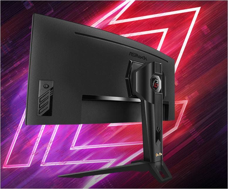 Monitor Commercial ASROCK PG34WQ15R2B, 34", 3440 x 1440 pixeli, Black — miniatură