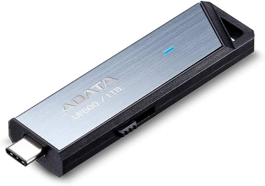 Memorie USB ADATA UE800 1 TB, USB Type-C, Auriu