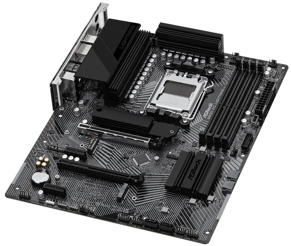Placa de baza ASRock B650 PG Lightning, Socket AM5, DDR5, ATX — miniatură