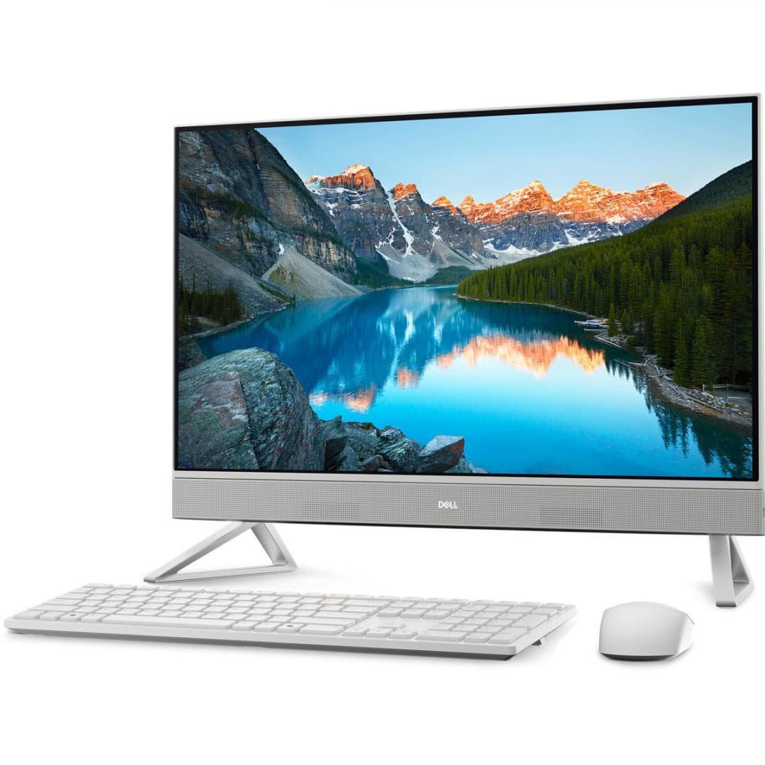 All-in-One Consumer Dell EC27250 cu procesor Intel Core 7 150U pana la 5.4 GHz, 27 inch, FHD, 16 GB, NVIDIA MX570A, Windows 11 Pro, White — miniatură
