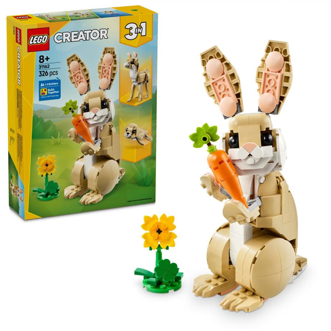 IEPURAS DRAGALAS 3IN1, LEGO 31162 — miniatură