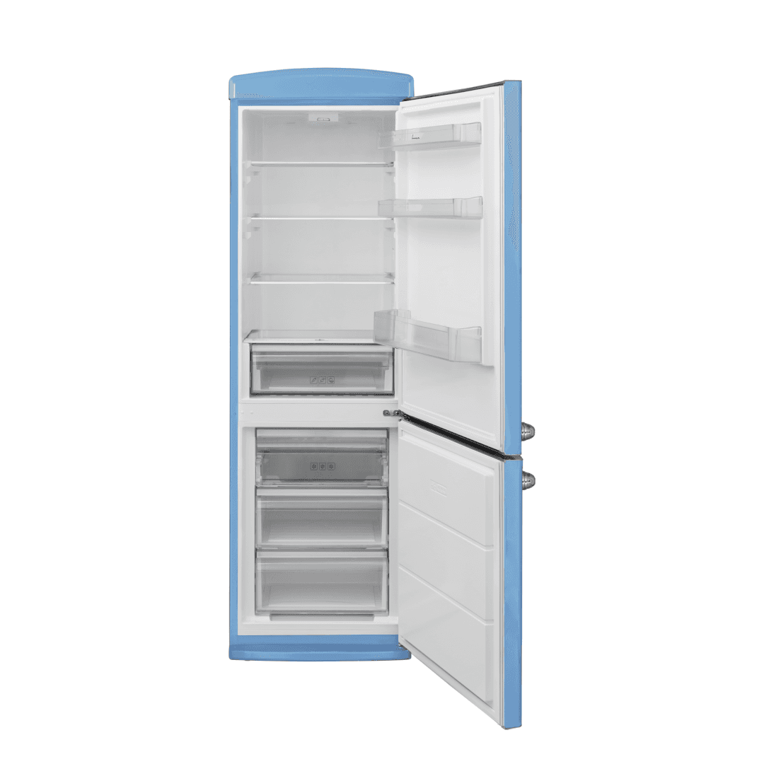Combina frigorifica FRAM FC-VRR341BLE++, 340 l, Clasa E, Bleu — miniatură
