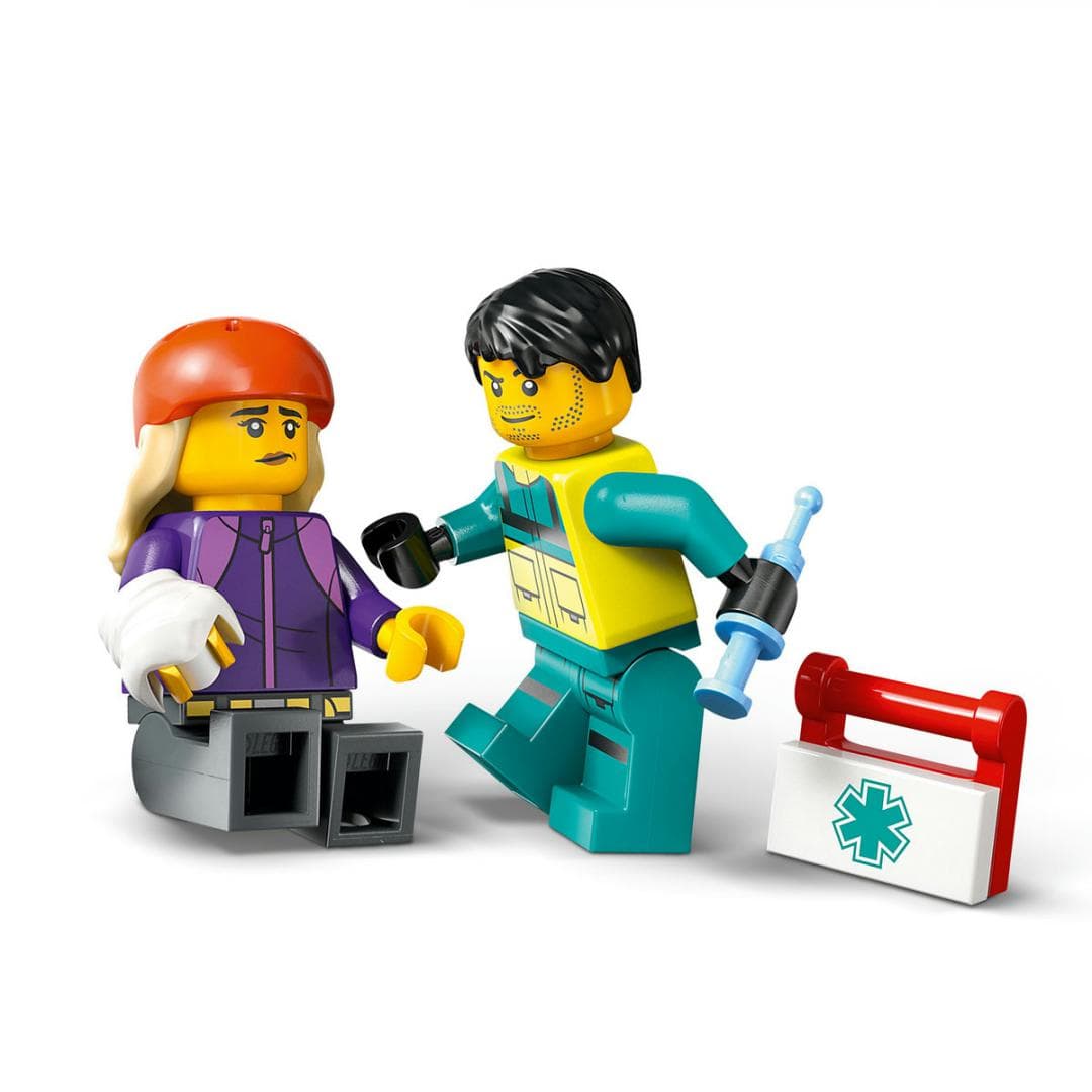 AMBULANTA DE URGENTE, LEGO 60451 — miniatură