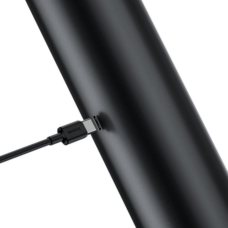 Aspirator de mana Baseus A3, putere aspirare 15000pa, suporta incarcare QC3.0, filtru HEPA, acumulator 4*2000mAh cablu inclus Type-C la USB, tarnish — miniatură
