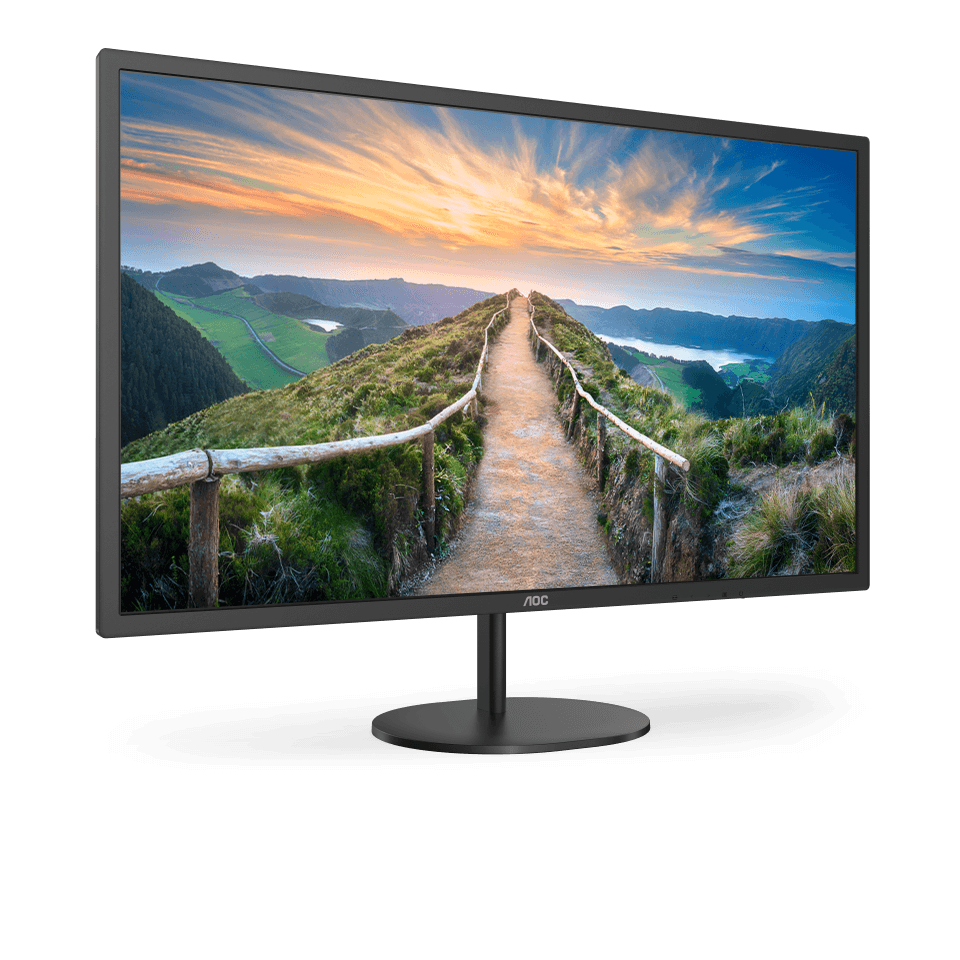 Monitor Consumer AOC Q32V4, 31.5", 2560 x 1440 pixeli, Black — miniatură