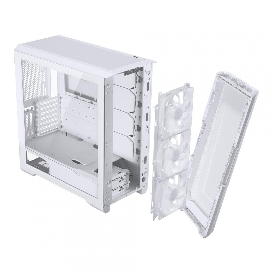 Carcasa PHANTEKS ECLIPSE G500A DRGB, RGB, Mid Tower, White — miniatură