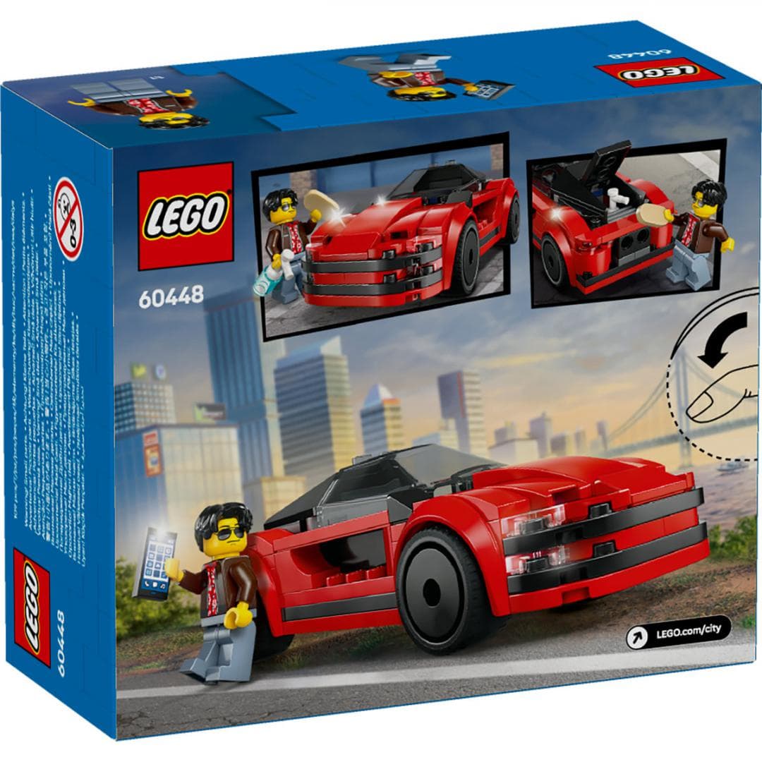 MASINA SPORT ROSIE, LEGO 60448 — miniatură
