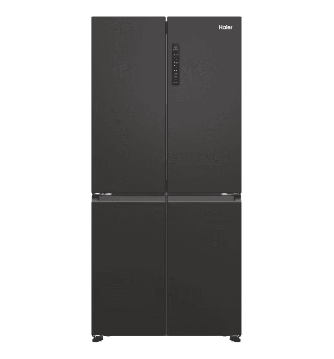 Side by Side HAIER HCR3818ENPT, No Frost, 467 l, H 182 cm, Clasa E, negru