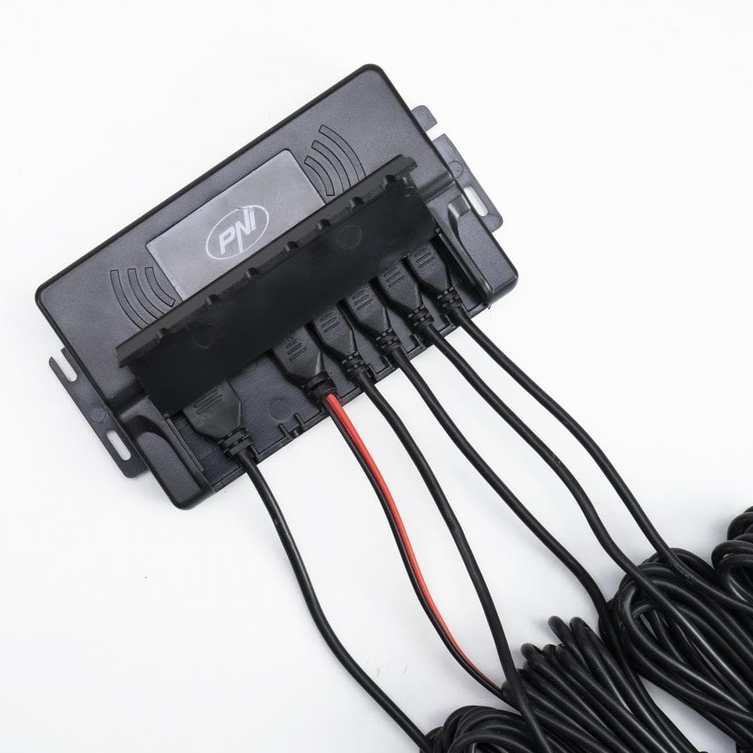 Senzori parcare auto PNI Escort P16 A cu 4 receptori 16mm tip OEM PNI- P16A, Culoare: negru, Distanta detectie: 0-2.5m, Frecventa ultrasonica: Frecventa ultrasonica 40 KHz, Temperatura functionare: -26°C ~ +60°C, Diametru freza gaurire: 16mm, Dimensiune Unitate de control: 98 x 65 x 15 mm, Lungime — miniatură