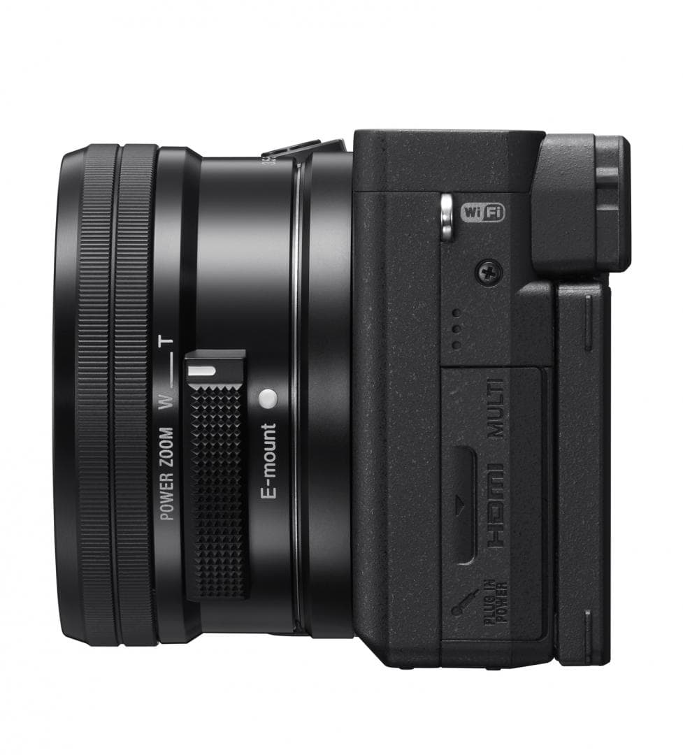 Kit SONY Alpha A6400 Mirrorless 24.2MP, ISO 32000 (Extins: 102400), 1/4000s, 4K @30fps, SD/SDHC/SDXC, Rafala 11cps, WiFi/Bluetooth/NFC, Senzor APS-C, Montura Sony E, Obiectiv 16-50mm, F3.5-5.6 — miniatură