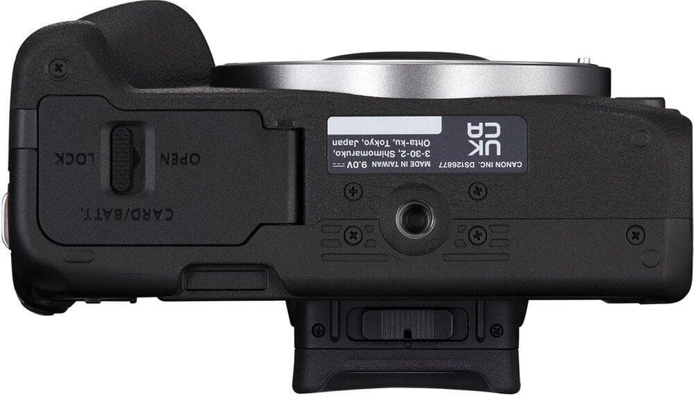Aparat foto Canon Eos R50 BLACK KIT + Obiectiv RF-S 18-45 + RF-S 75-300mm F4-5.6, mirrorless, 24.2 Megapixeli, Procesor Digic X, Montura RF, Senzor APS-C 22.3 x 14.9mm, Aspect 3:2, Focalizare: Dual Pixel CMOS AF II, 100 % pe orizontală şi 100 % pe verticală (selectare automată), 90 % pe orizontală — miniatură