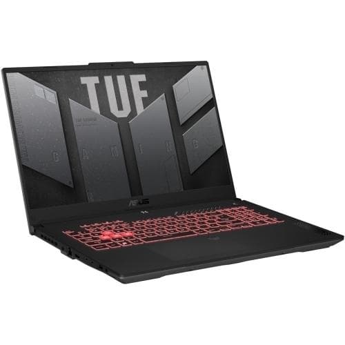 Laptop Gaming ASUS TUF Gaming A17 FA707NUG-HX180, cu procesor AMD Ryzen 7 7445HS, 17.3'' IPS, 16 GB DDR5, 1 TB, NVIDIA GeForce RTX 4050, 6GB GDDR6, Fara OS — miniatură