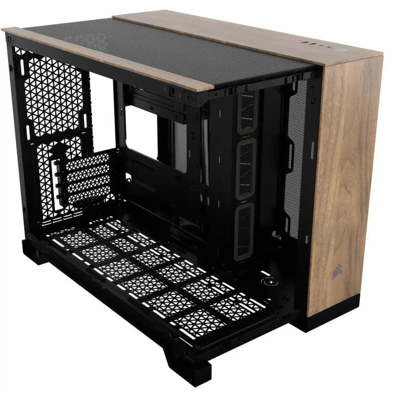 Carcasa CORSAIR 2500X, RGB, Mid Tower, Black — miniatură