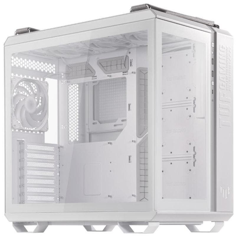 Carcasa ASUS TUF Gaming GT502 PLUS, RGB, Mid Tower, White — miniatură
