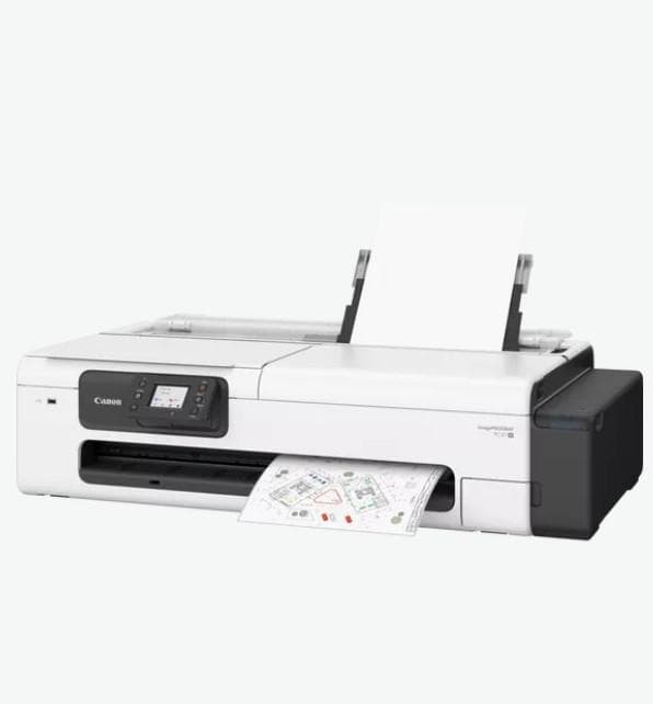 CANON TC-21 M LARGE FORMAT MFP 24", 4 culori BK/C/M/Y, Rezolutie printare: 2,400 x 1,200 dpi, Memorie: 1GB, Interfata: USB, Retea, Wi-FI, Apple AirPrint, Mopria, Chrome OS, Scanner CIS, Rezolutie scanare: 1200 x 2400 dpi, 16bit, dimensiune max: A4, Grosime hartie: 0.08mm - 0.28mm, Lungime maxima — miniatură