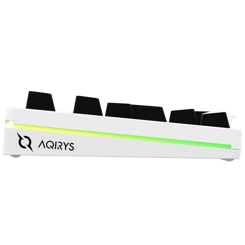 Tastatura Mecanica Gaming AQIRYS Aludra, RGB, USB, Alb — miniatură