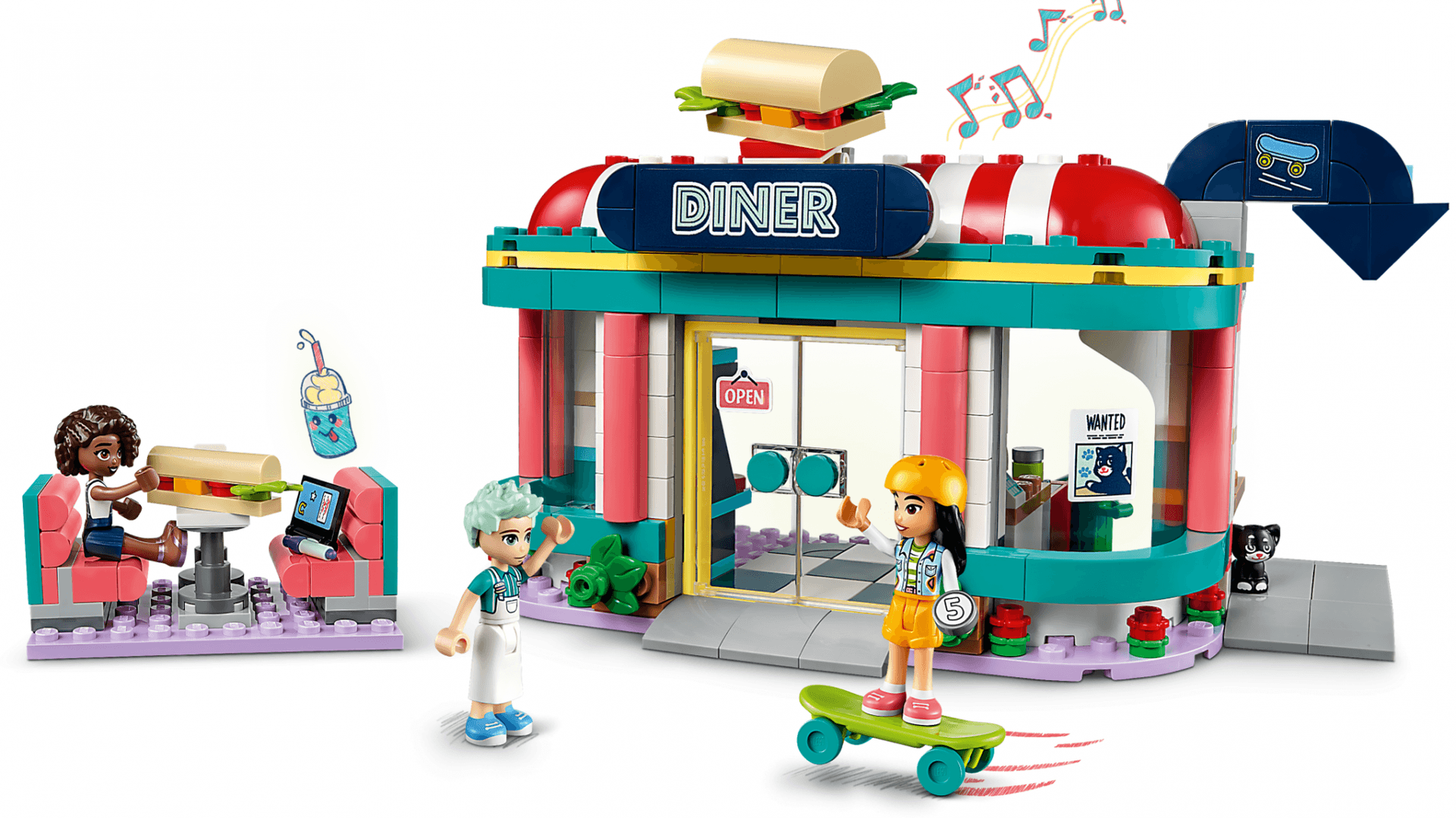 41728 Restaurant în centrul orașului Heartlake — miniatură