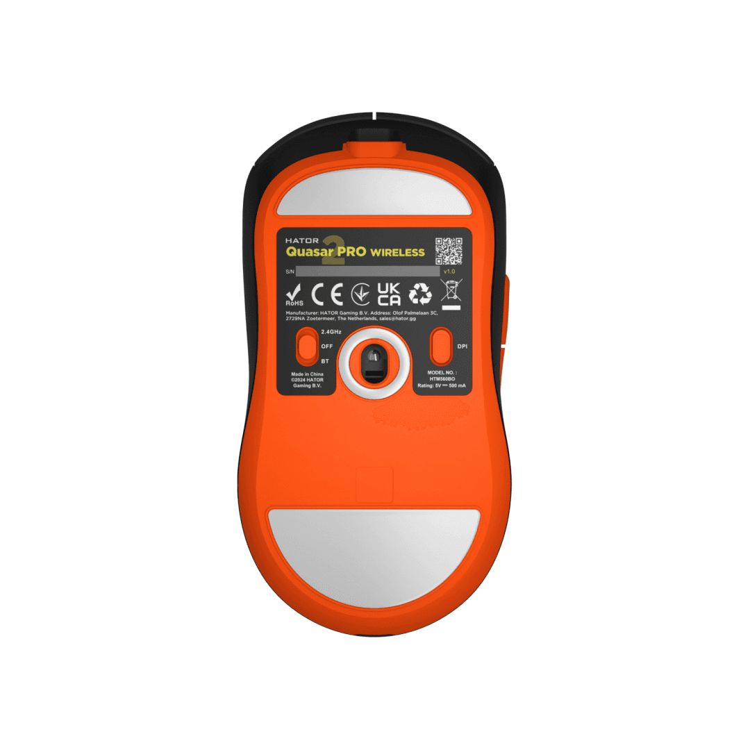 Mouse Gaming Wireless Hator Quasar 2 Pro Wireless, 26000 DPI, Multicolor — miniatură