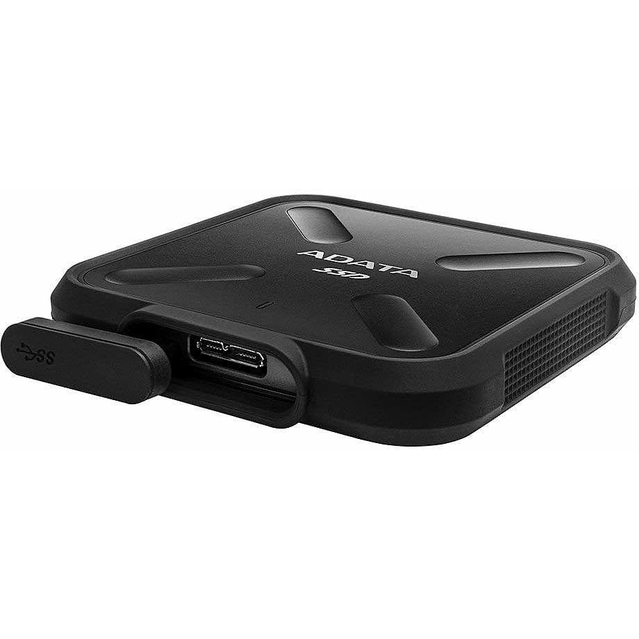 SSD extern ADATA SD700, 512 GB, USB 3.x Gen 1, negru — miniatură