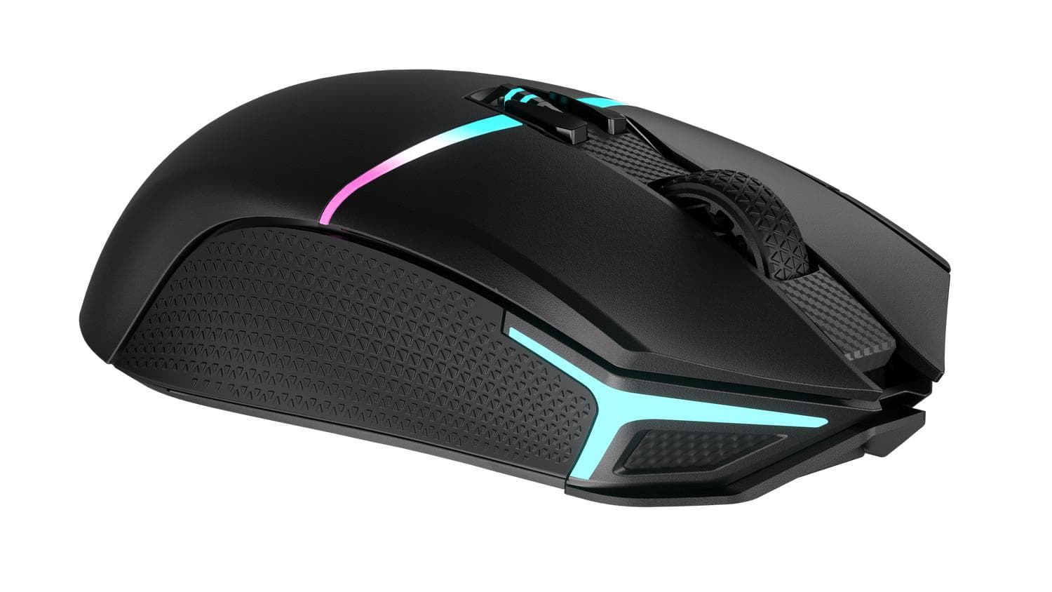 Mouse Gaming Wireless Corsair NIGHTSABRE WIRELESS, 26000 dpi, negru — miniatură