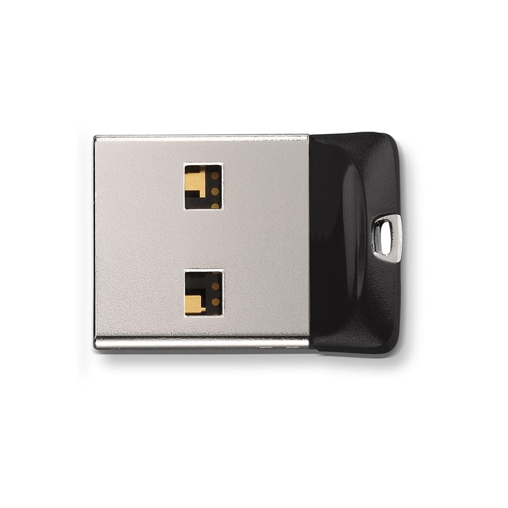 Memorie USB SanDisk Cruzer Fit 64 GB, USB 2.0, Negru — miniatură