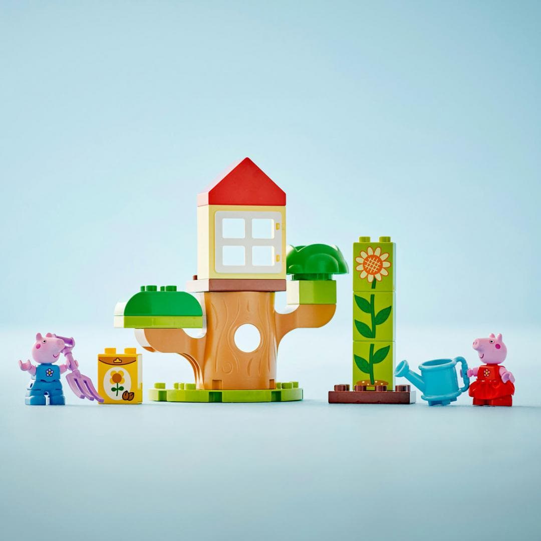 GRADINA SI CASA DIN COPAC A PURCELUSEI PEPPA, LEGO 10431 — miniatură