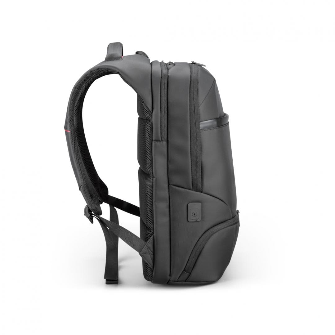 Rucsac notebook Serioux, SMART TRAVEL ST9588, dimensiuni: 32 x 19 x 46 cm, rezistent la apa, compartimente multiple, compartiment separat pentru notebook: max. 15.6", bretele ajustabile, port de încărcare USB, buzunar ascuns la spate, material poliester — miniatură