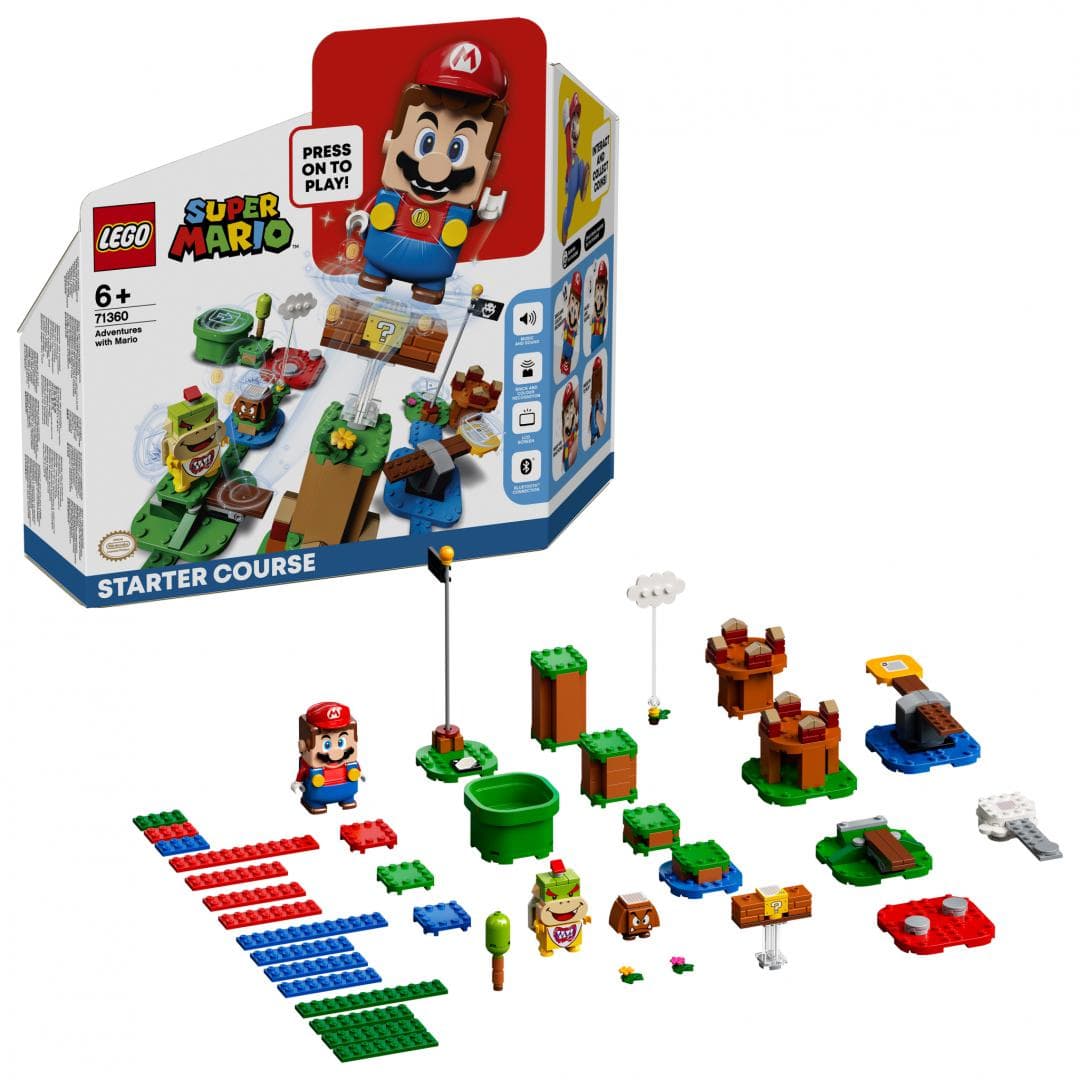 SET DE BAZA, AVENT. LUI MARIO,LEGO 71360 — miniatură