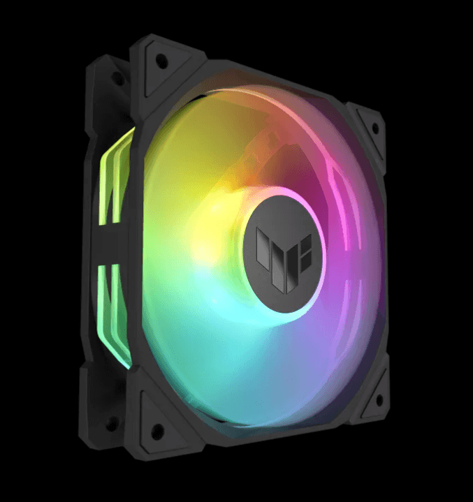 Ventilator Carcasa ASUS TUF Gaming TF120 ARGB, 12 cm, 2000 RPM, RGB — miniatură