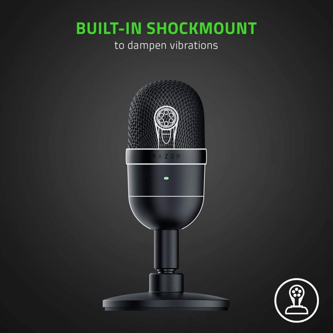 Microfon RAZER Seiren Mini, tip Condenser, USB — miniatură