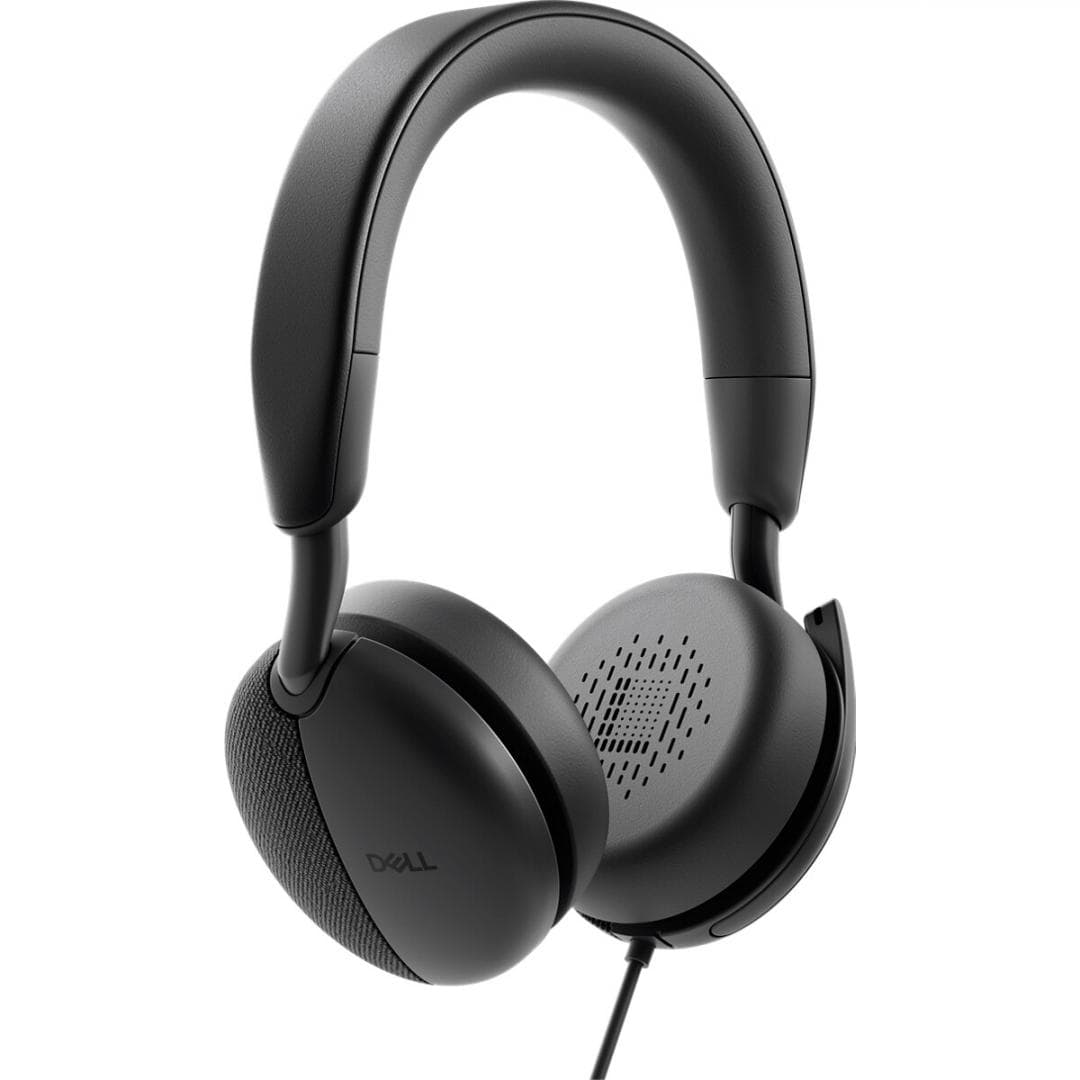 Casti Head-band DELL Pro Plus WH5024, Wired, noise-canceling, Negru