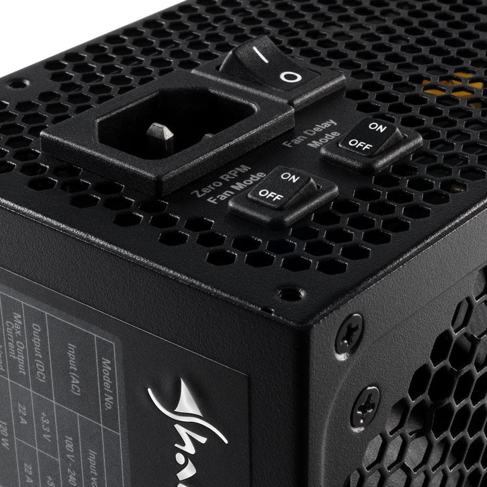 Sursa SHARKOON SilentStorm Cool Zero, 80 PLUS Gold, 650 W — miniatură